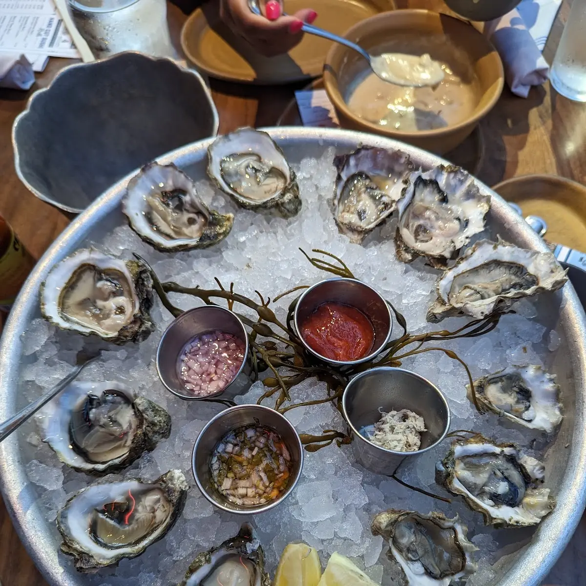 Oyster Sampler Platter