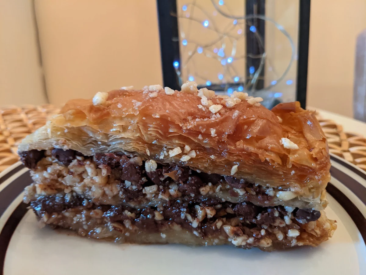 Chocolate Hazelnut Baklava