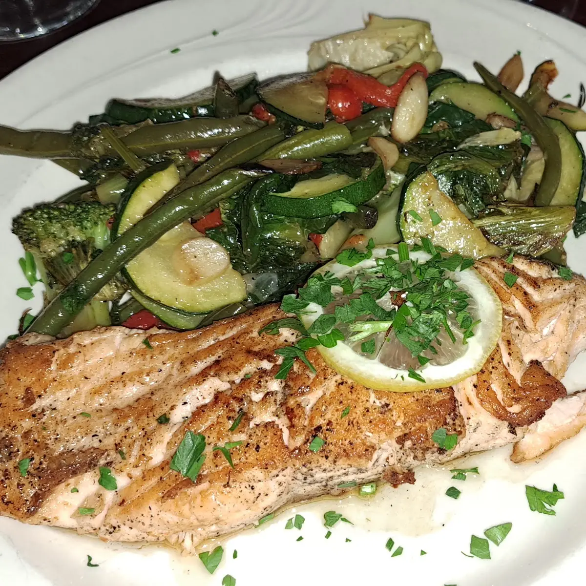 Grilled Salmon