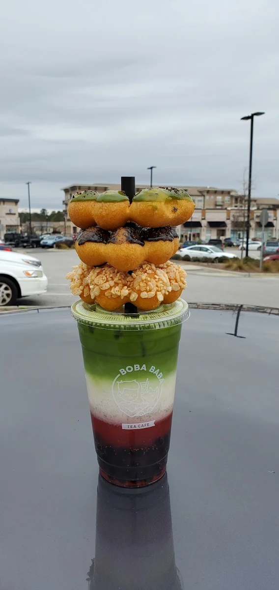 Strawberry Matcha Latte