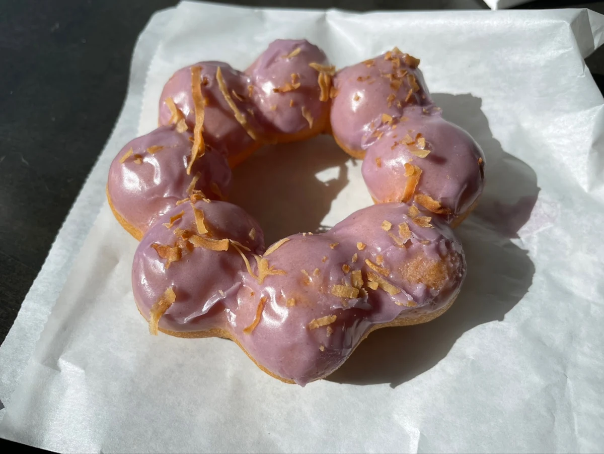 Ube Mochi Donut