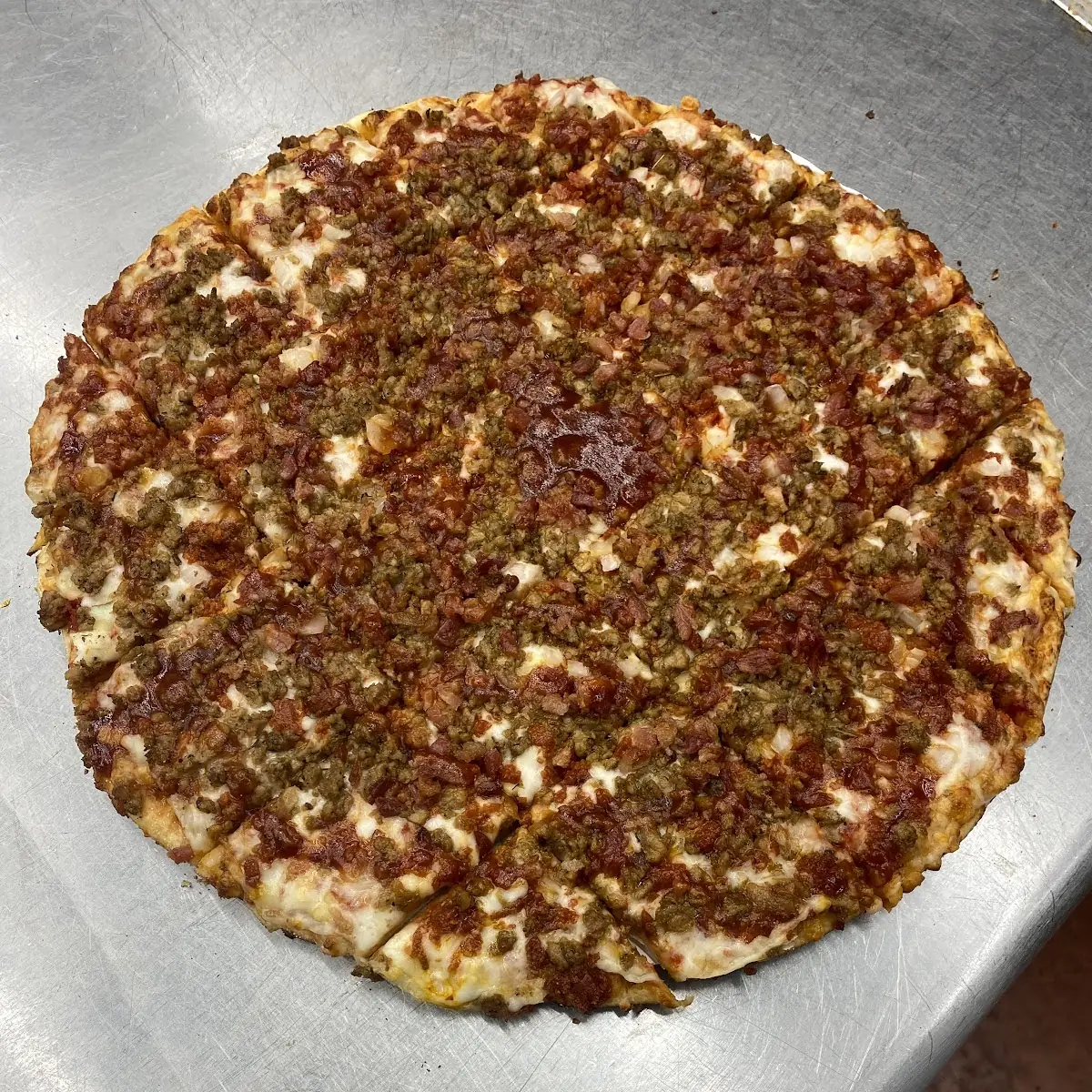 Pepperoni Sausage Pizza