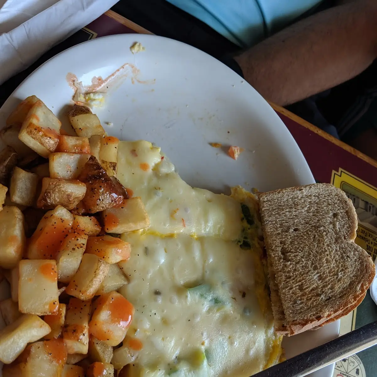 Home Fries with Cheese