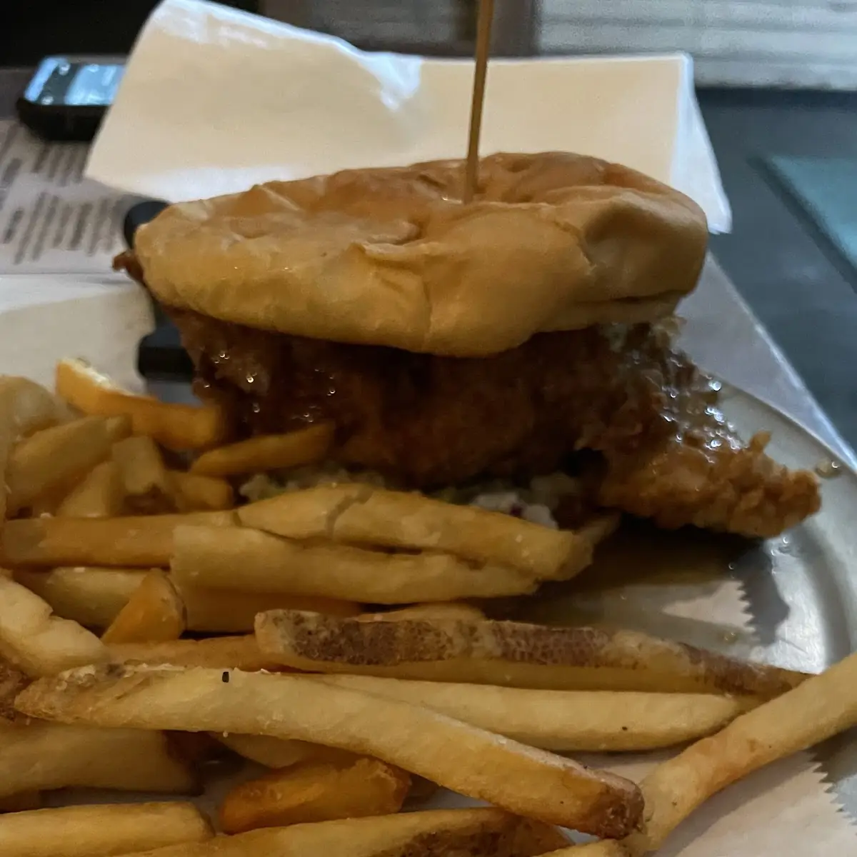 Hot Honey Chicken Sandwich