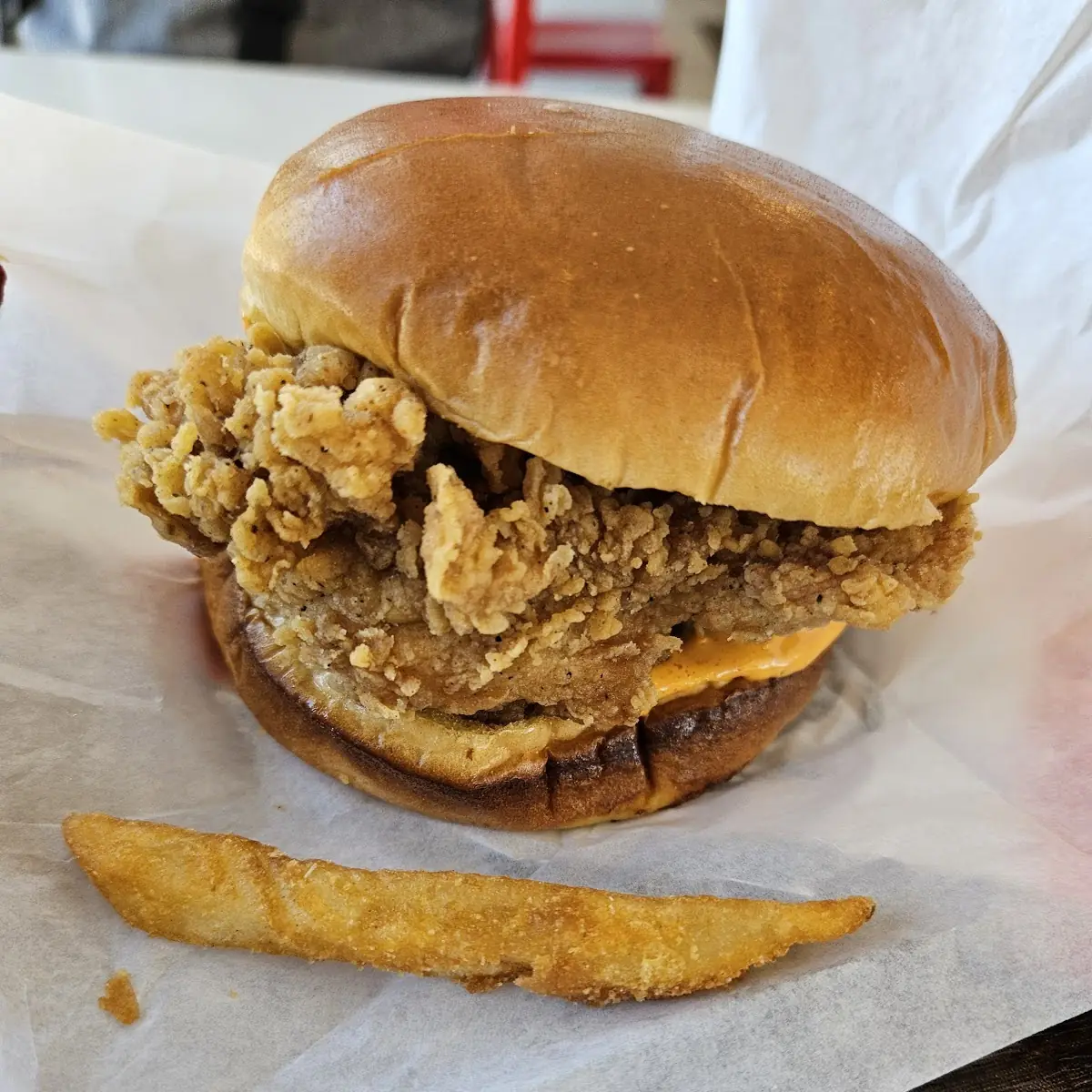 Spicy Fried Chicken Sandwich