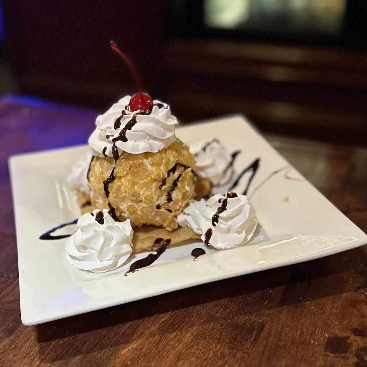 Deep-Fried Ice Cream