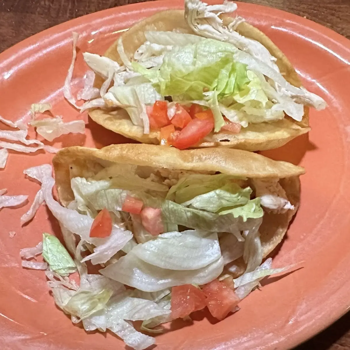 Two Crispy Chicken Tacos