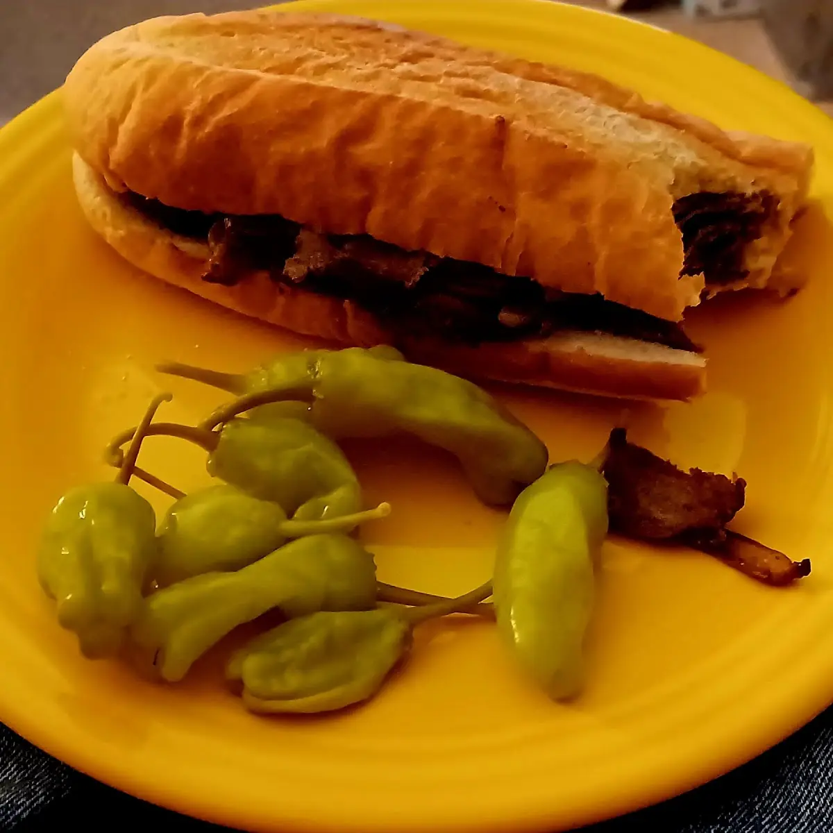 Roast Beef Club Sandwich