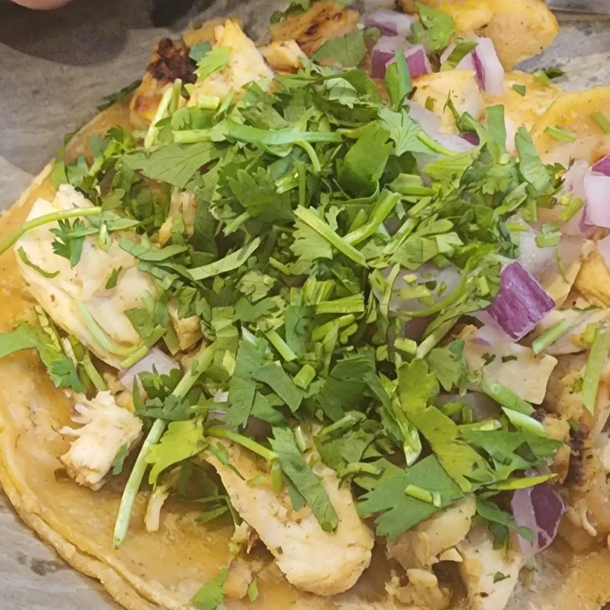 Chicken Tacos Al Pastor