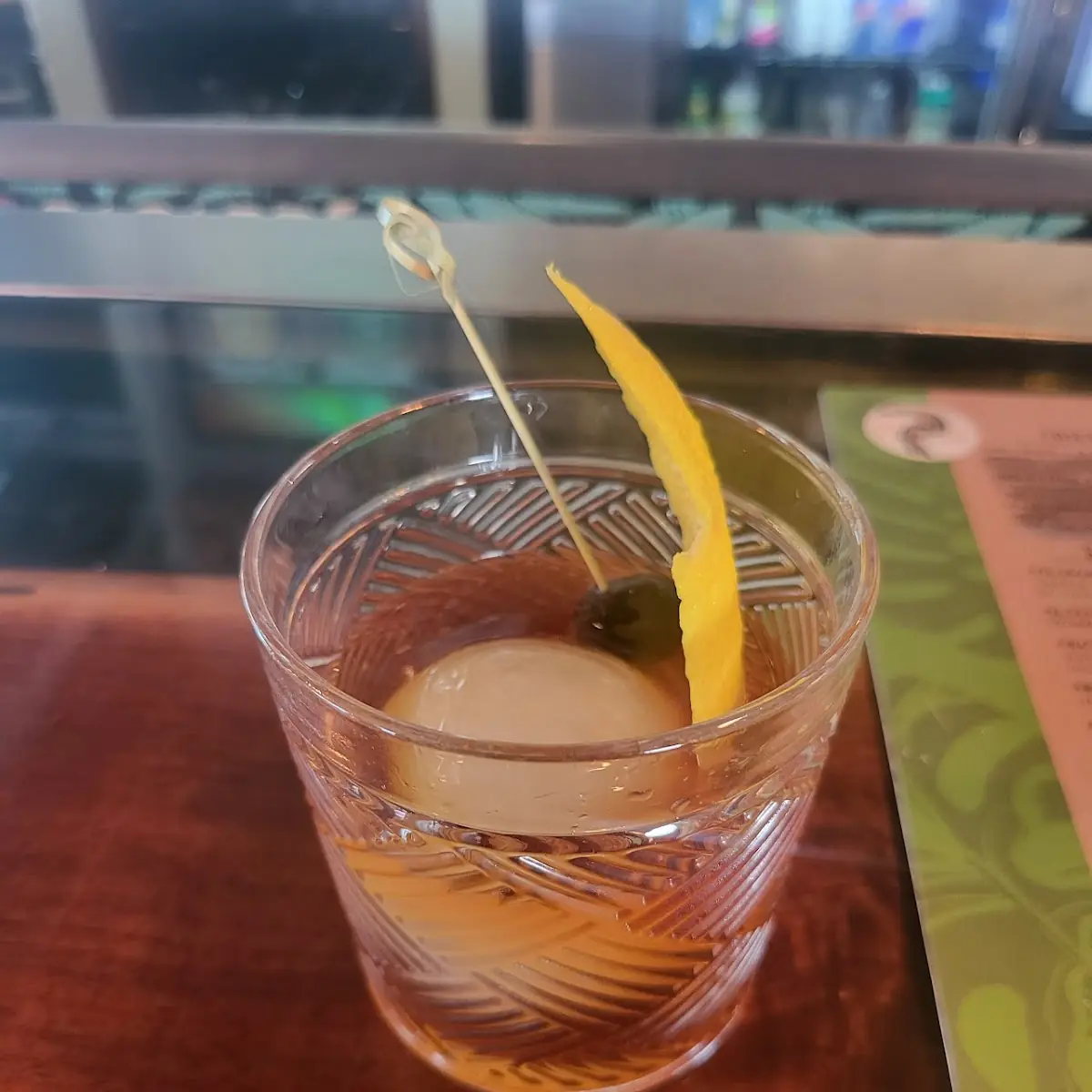 Cuba Libre Old Fashioned