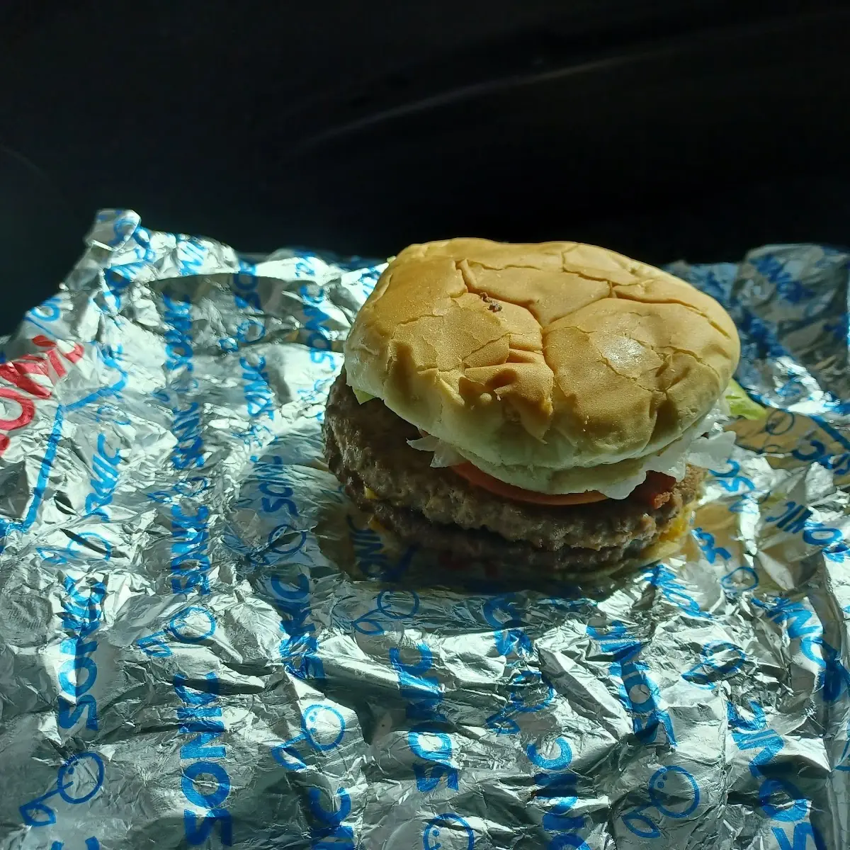 Supersonic Bacon Double Cheeseburger
