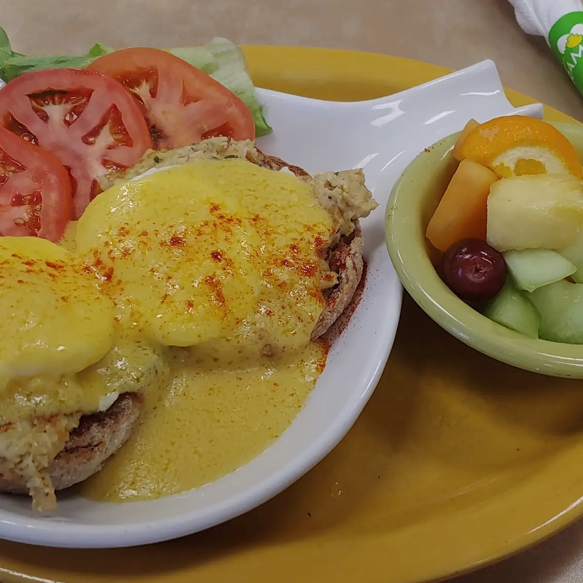 Crab Benedict