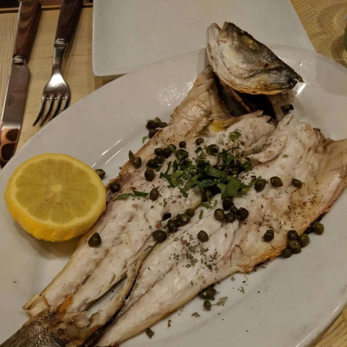 Grilled Branzino
