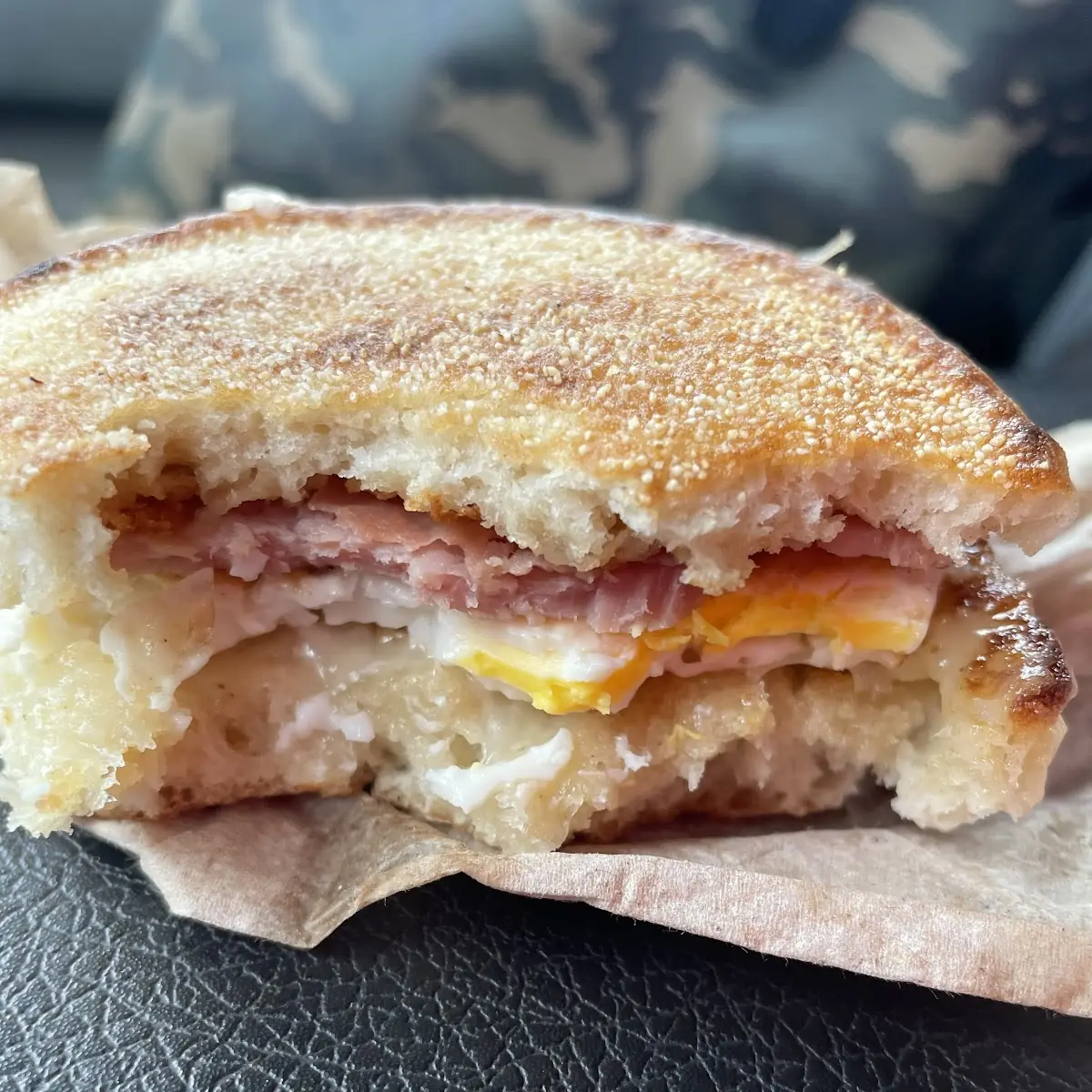 Tri-Feeta Breakfast Sandwich