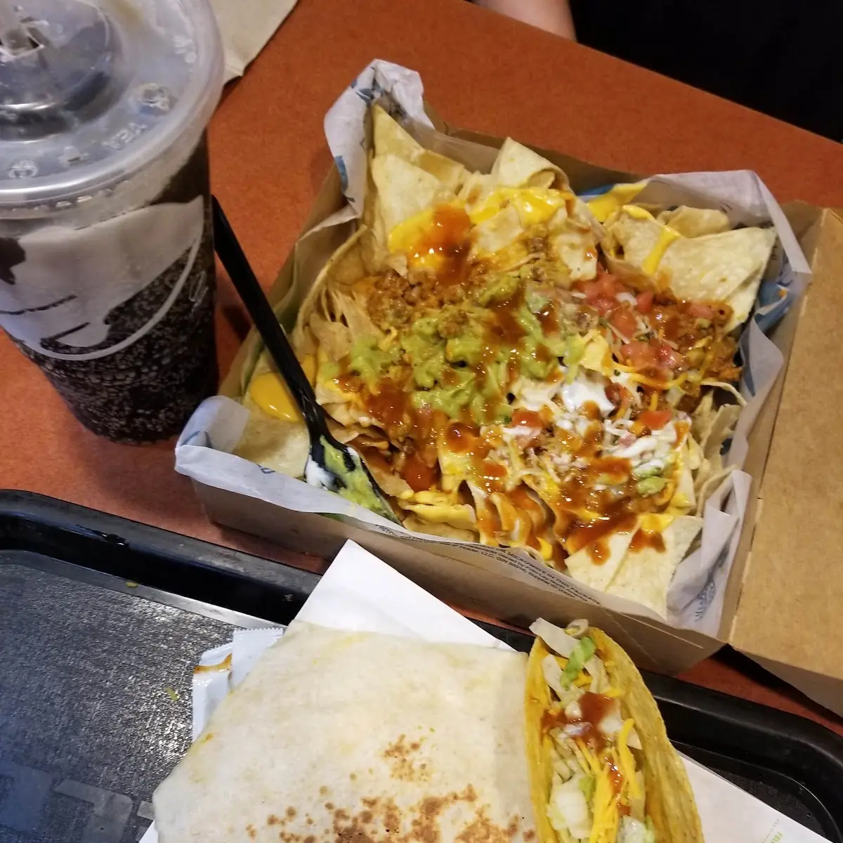 Crunchwrap and Nachos Supreme