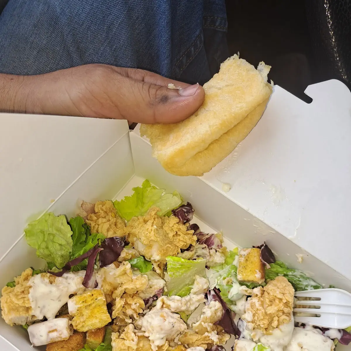 Crispy Chicken Salad