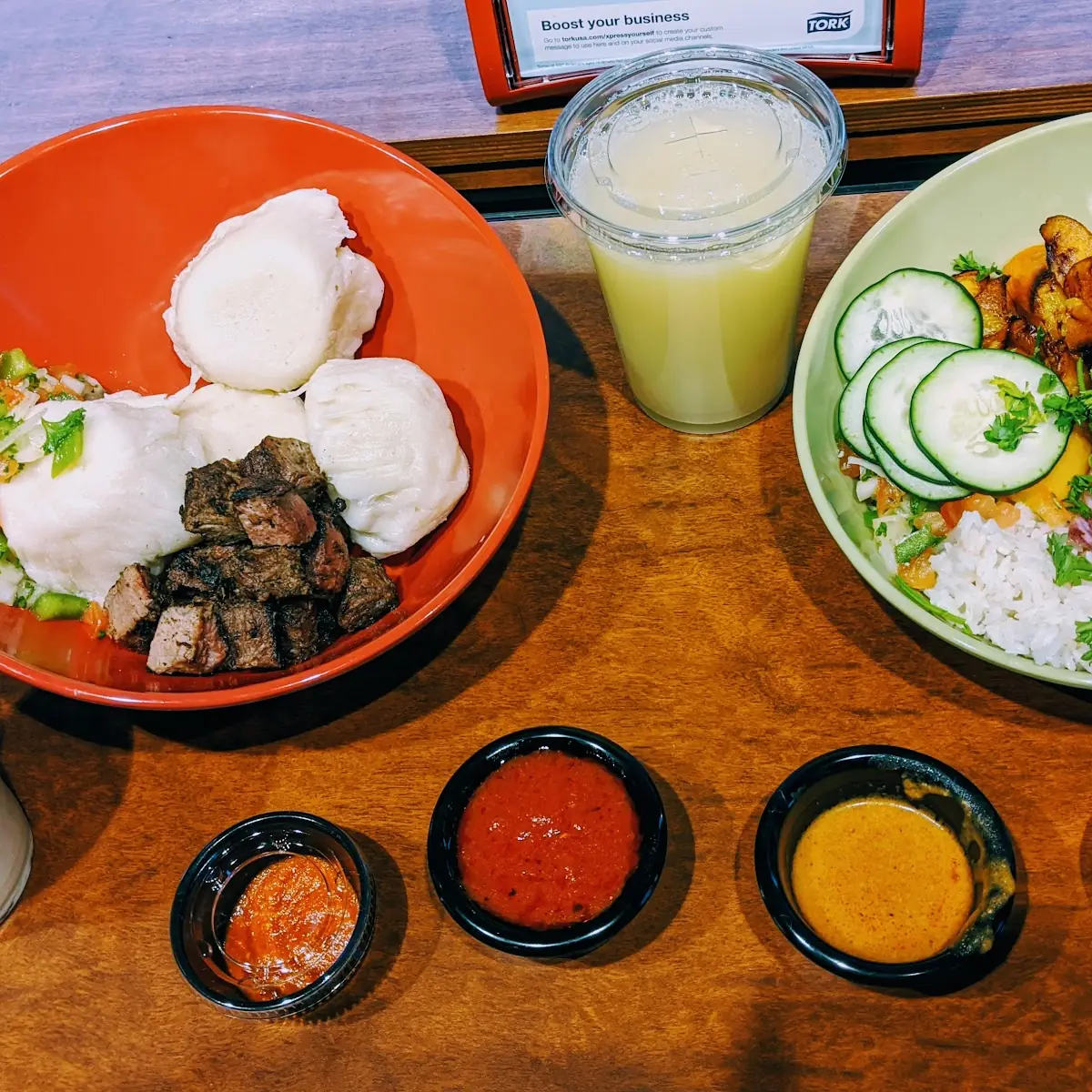 Ablo Left and Rice Bowl