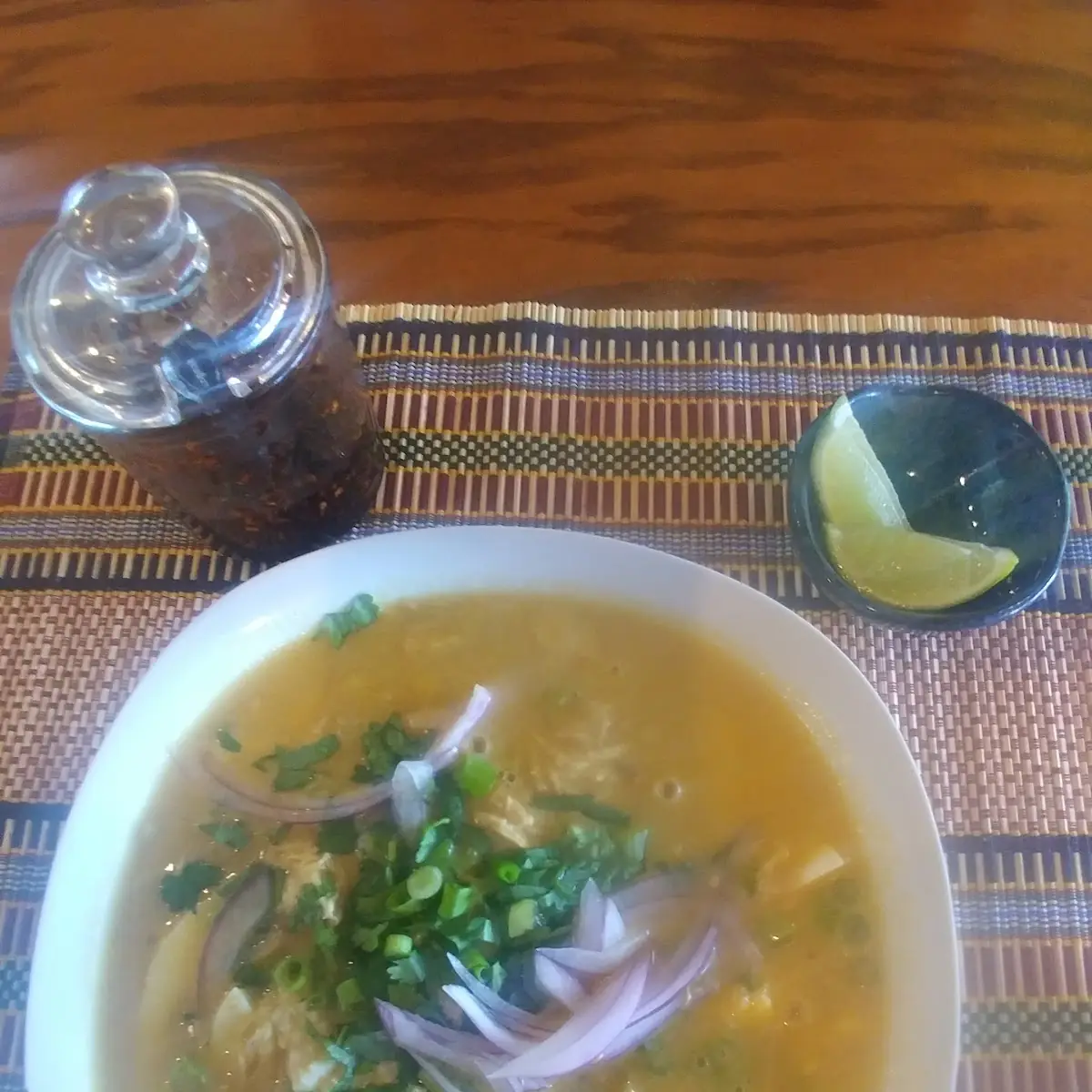 Coconut Chicken Noodle Soup