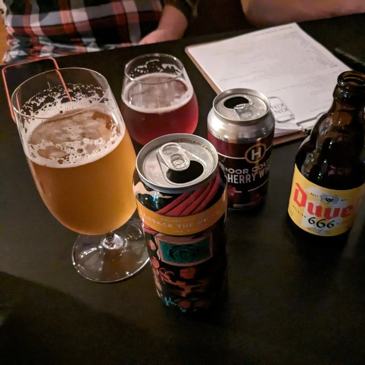 Mixture of Very Interesting Craft Beers
