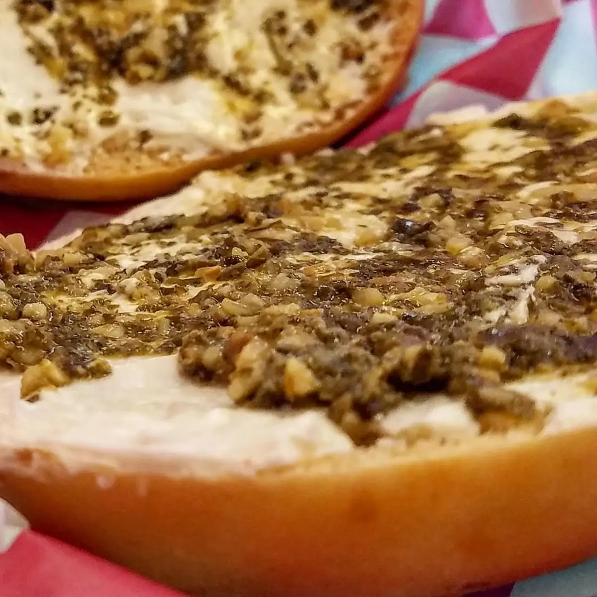 Keto Bagel with Cream Cheese