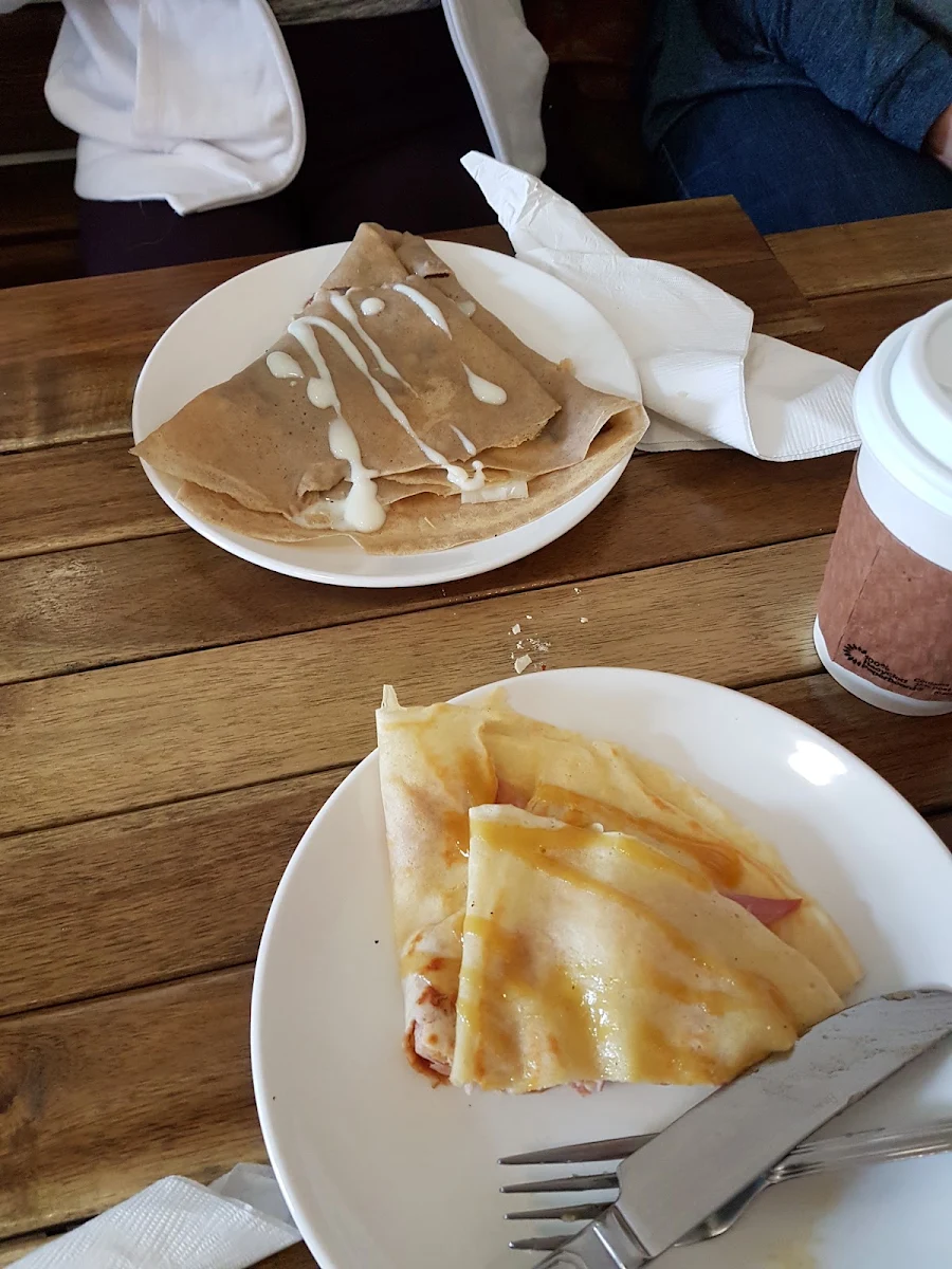 Mushroom Crepes, Portland Street Creperie