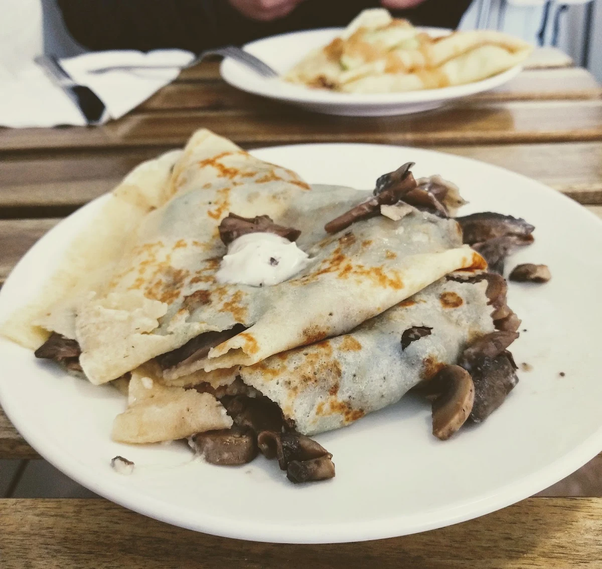 Mushroom Melt, Portland Street Creperie