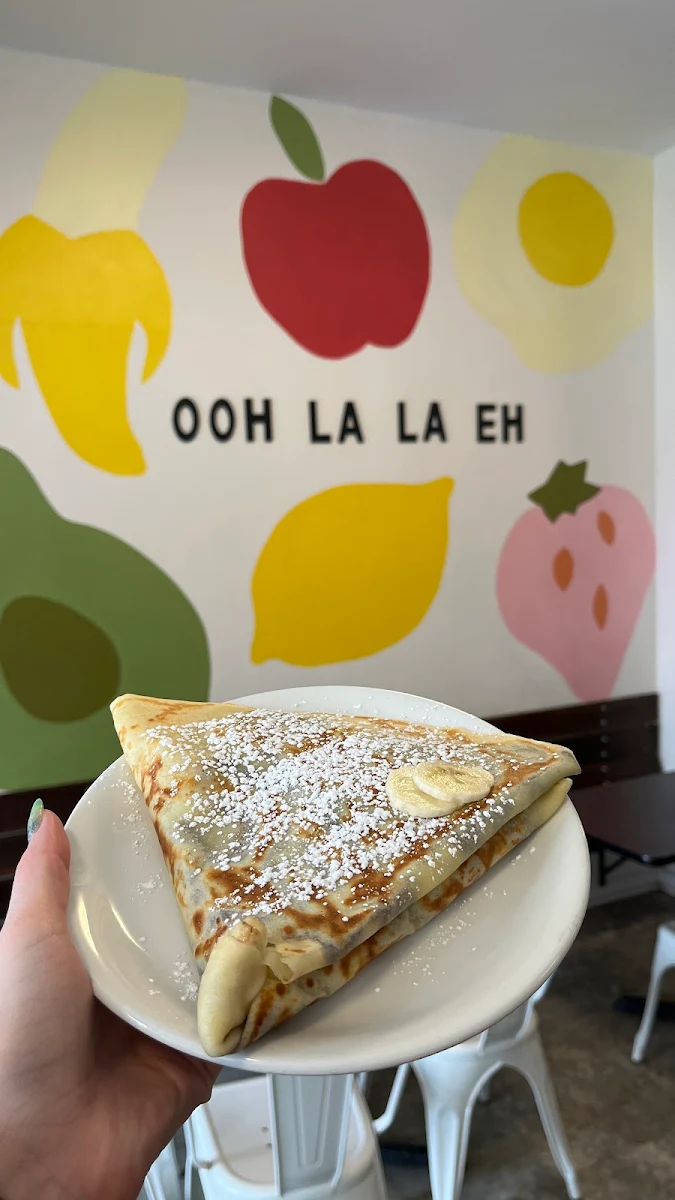 Nutella and Banana, Portland Street Creperie