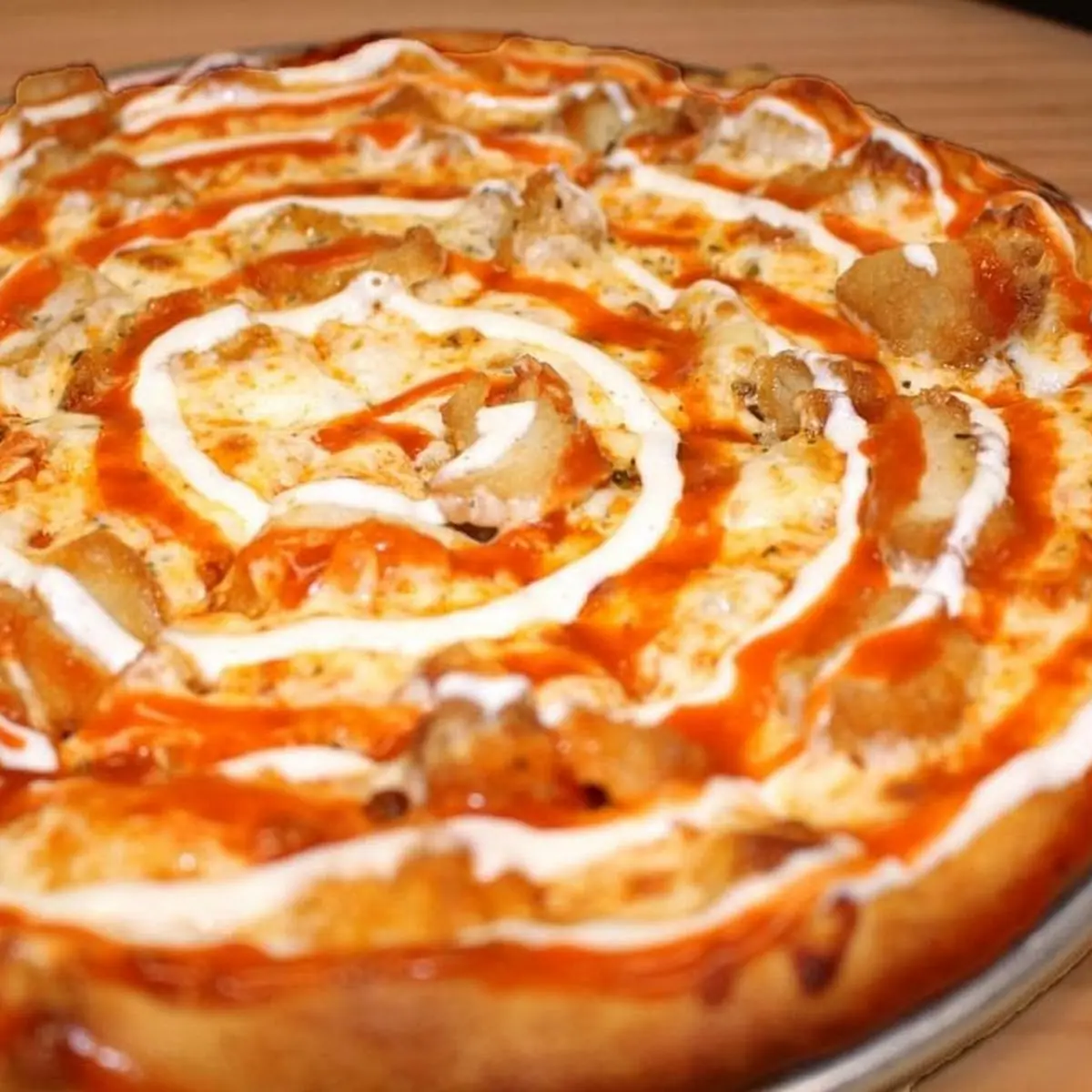 Chicken Bacon Ranch Pizza