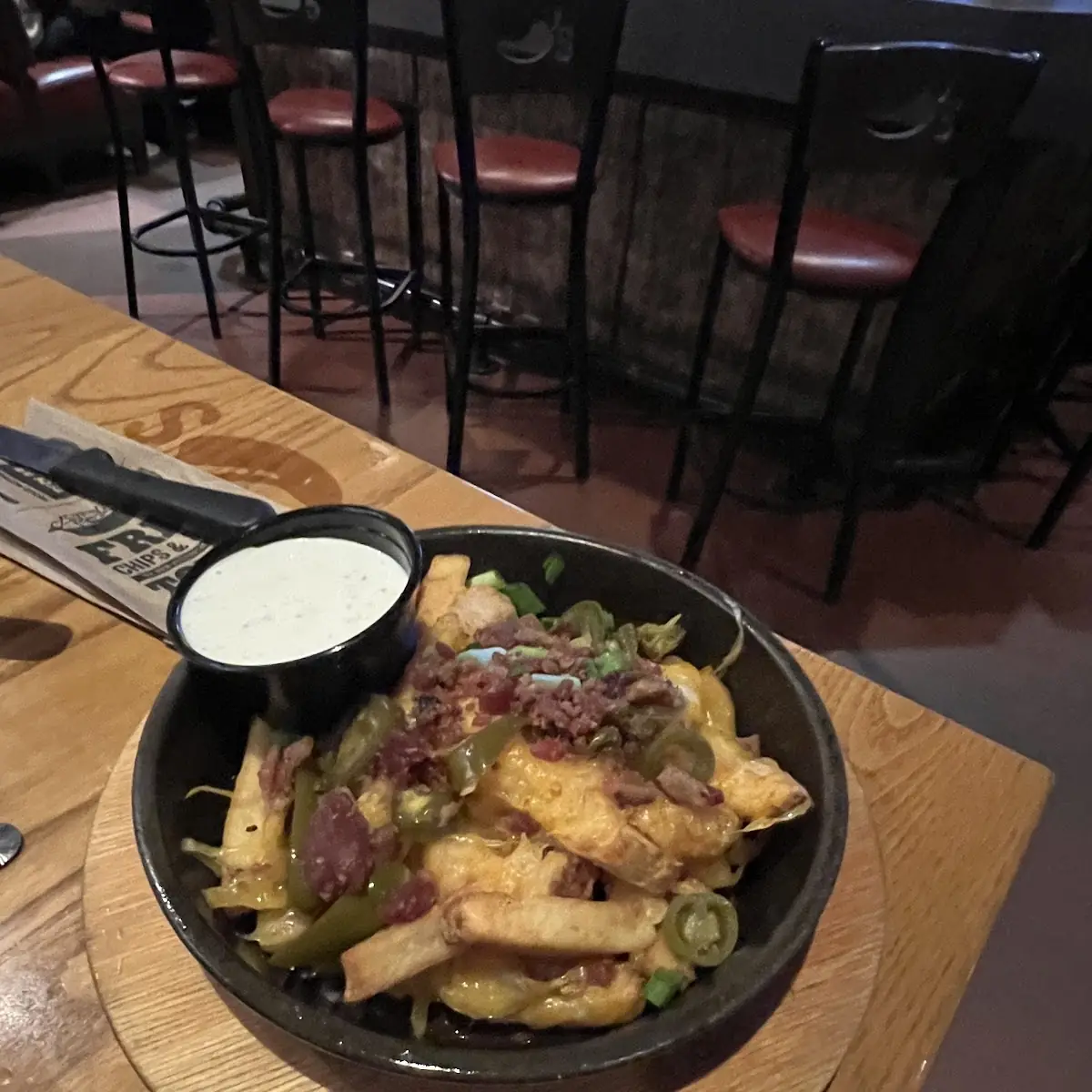 Loaded Fries with Cheese