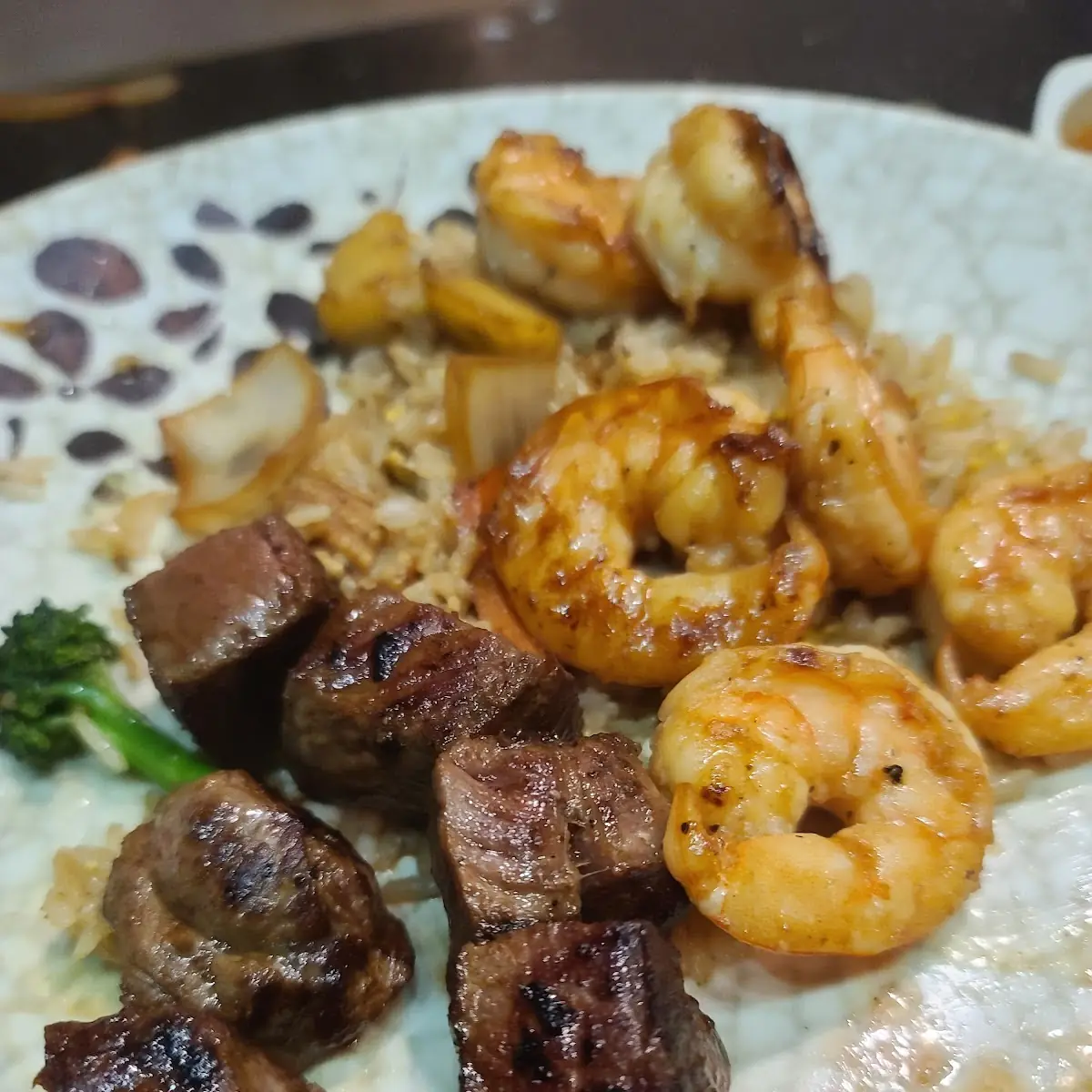 Teriyaki Filet Mignon & Shrimp