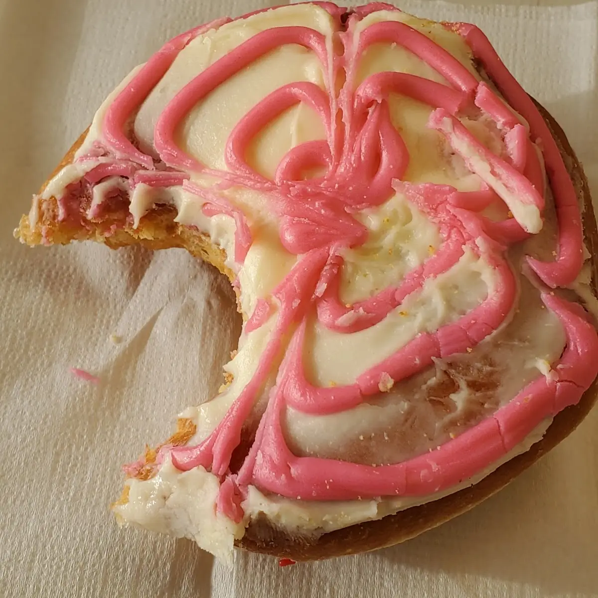 Strawberry Cheesecake Donut