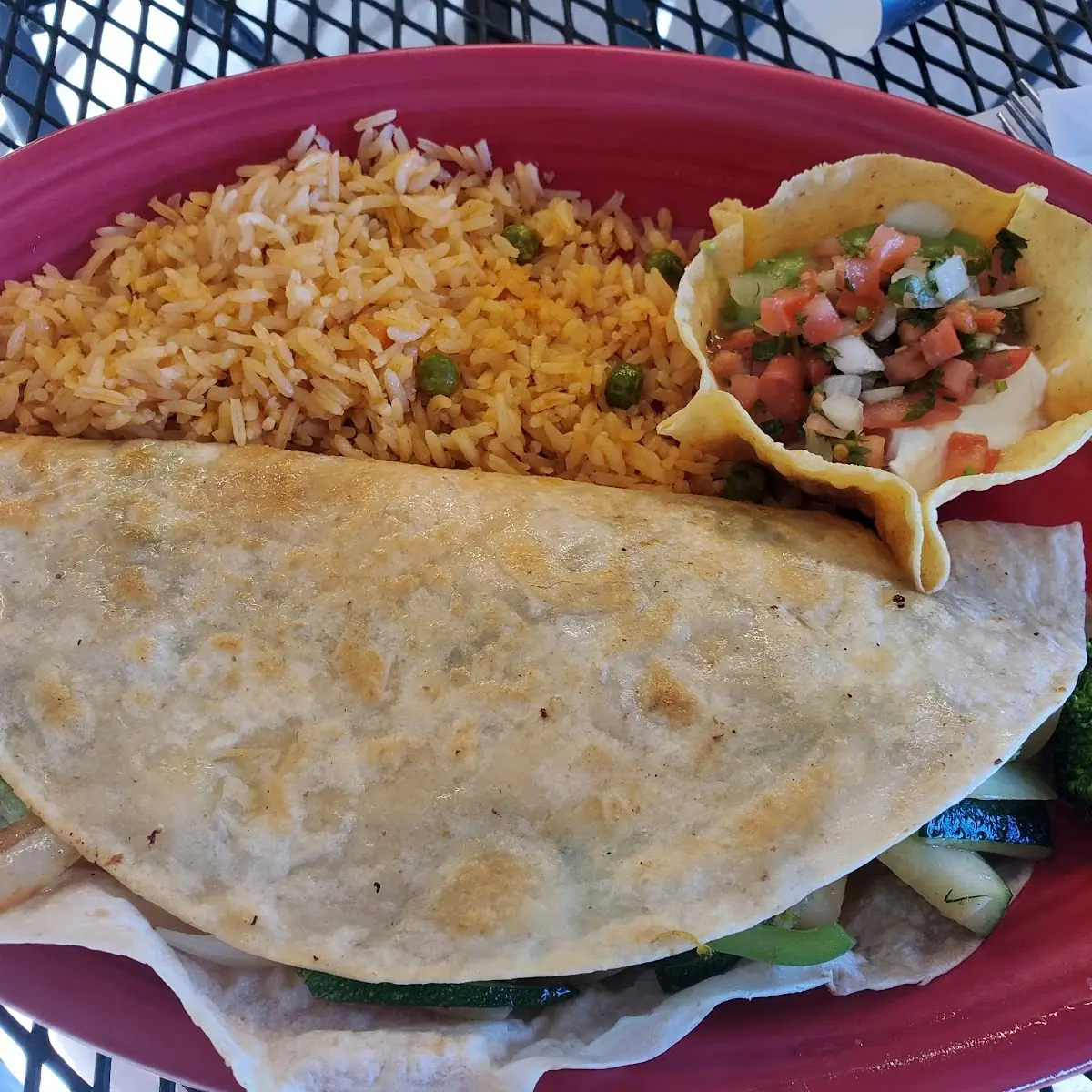 Rice Beans & Taco