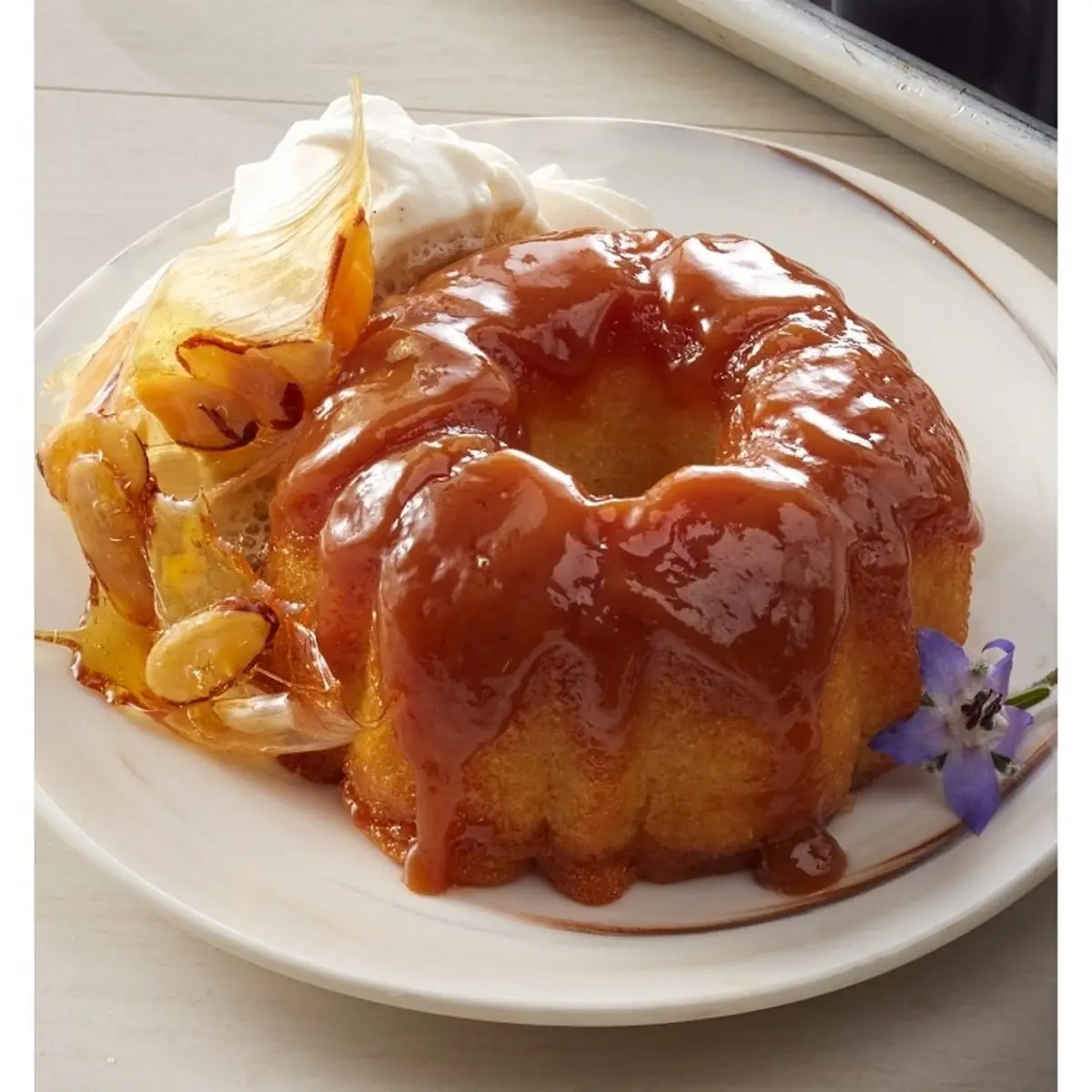 Caramel Toffee Bundt Cake