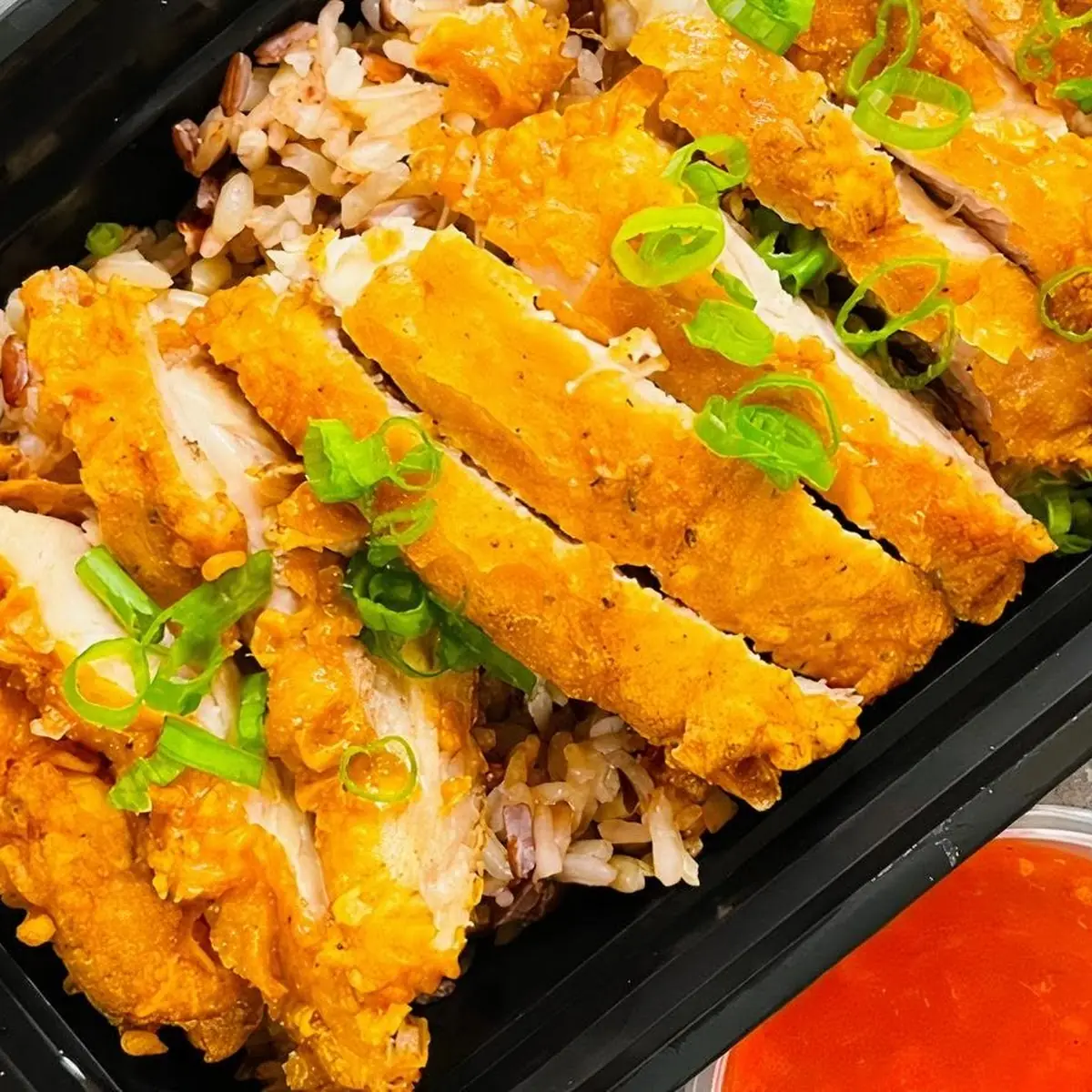 Combo Thai Curry Chicken Katsu Rice