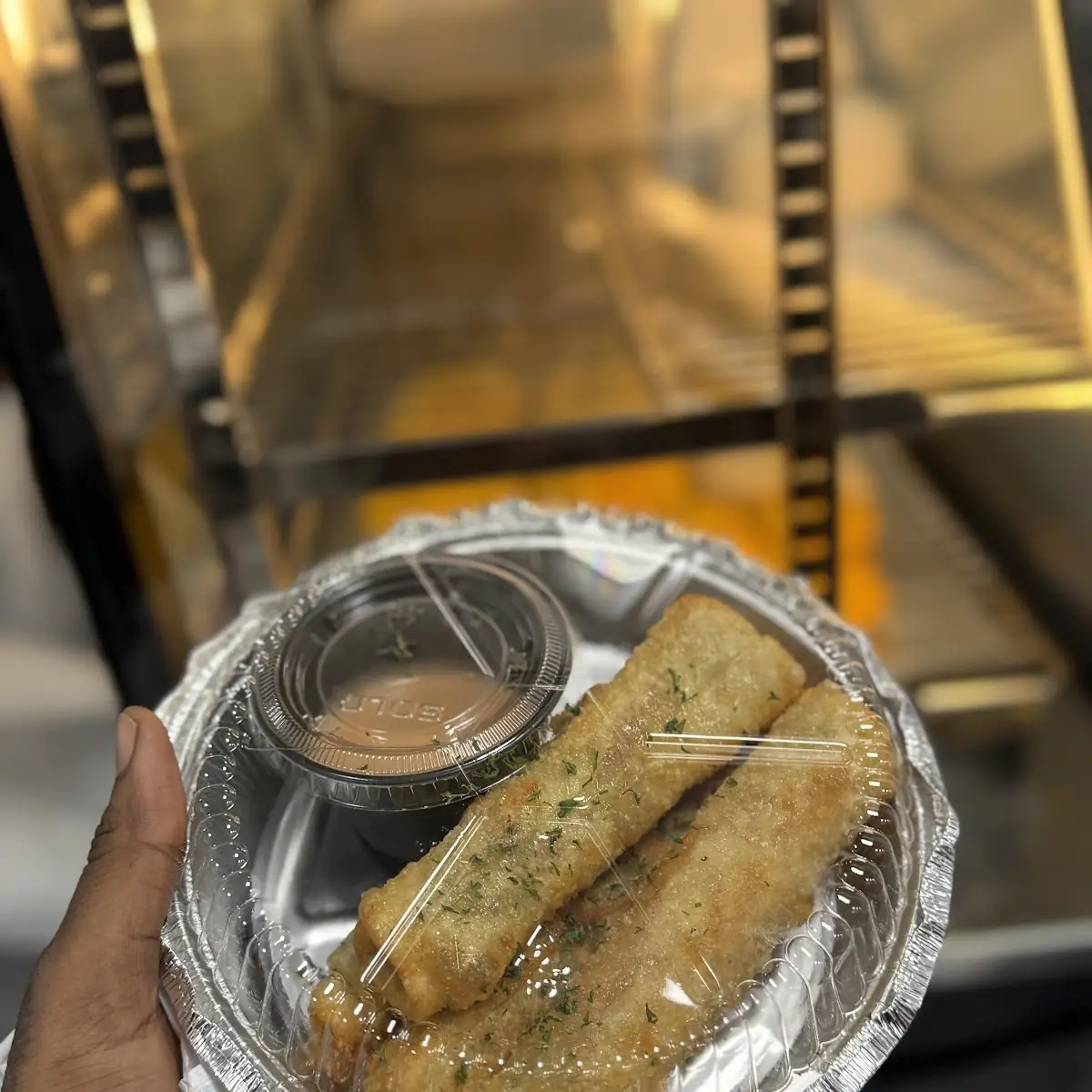 Jerk Chicken  Egg Roll