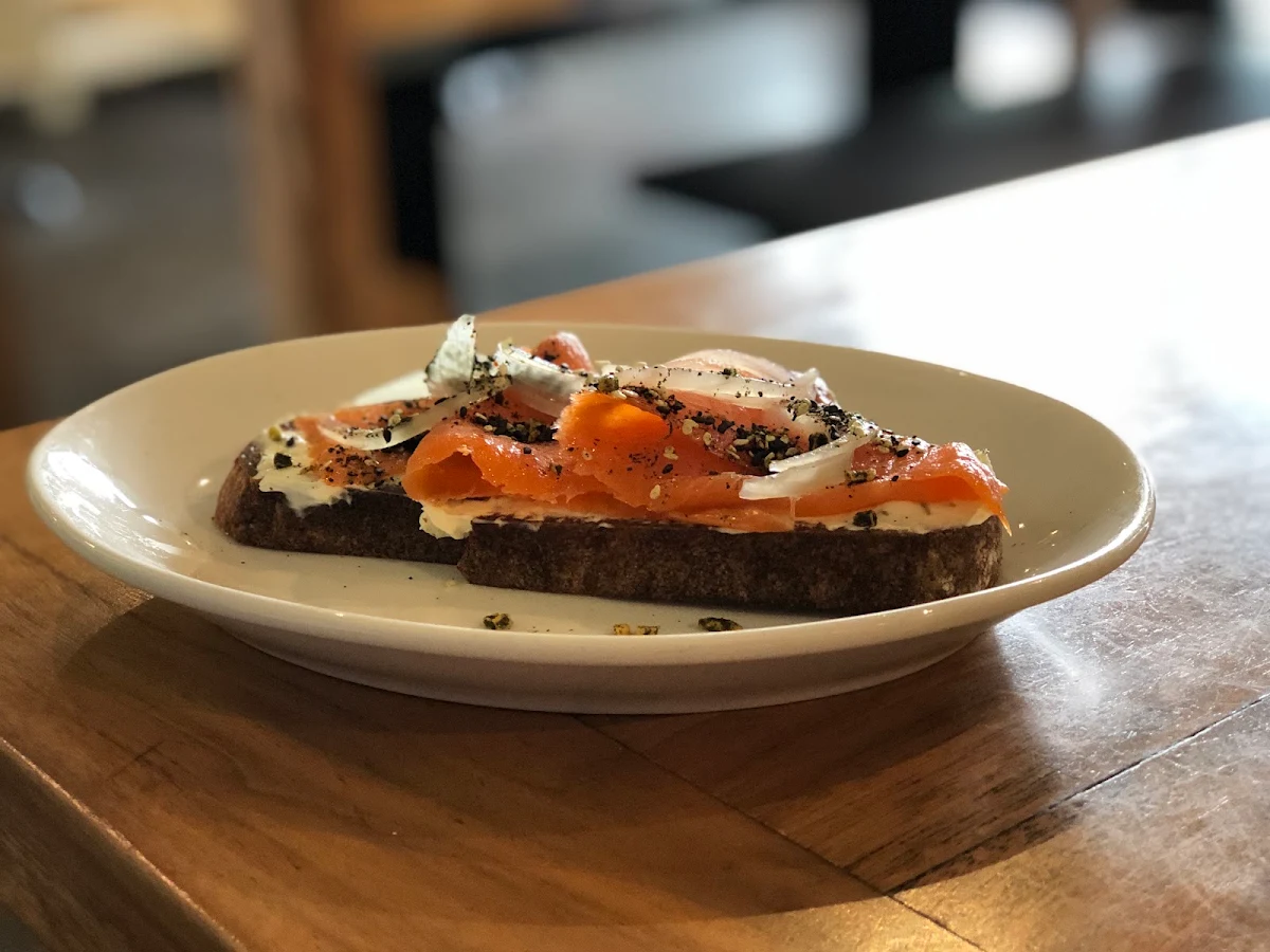 Smoked Salmon Toast