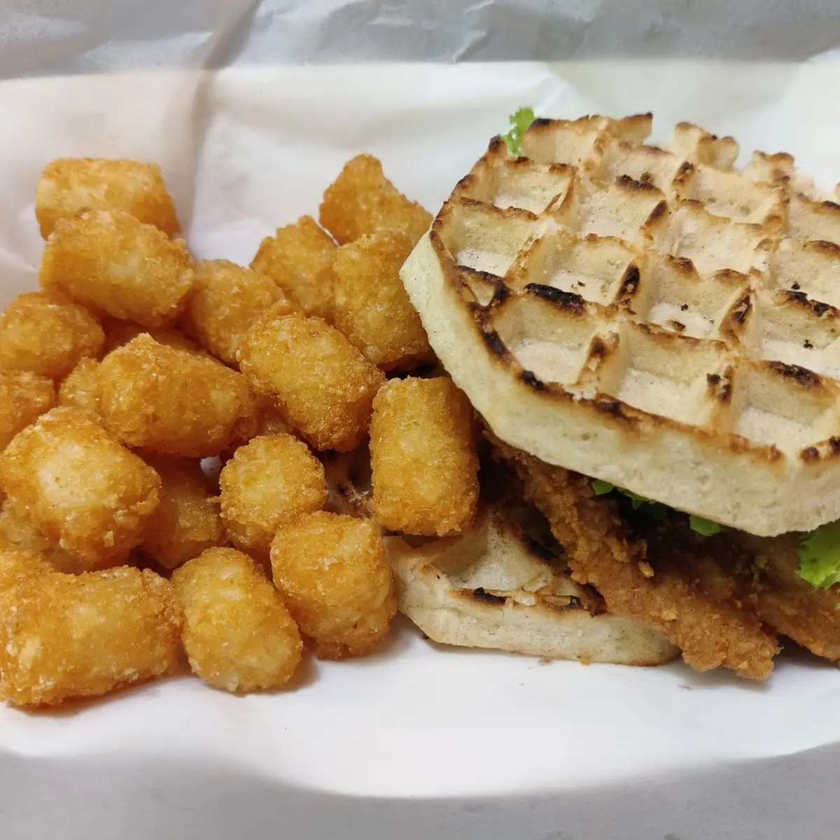 Chicken & Waffle Sandwich