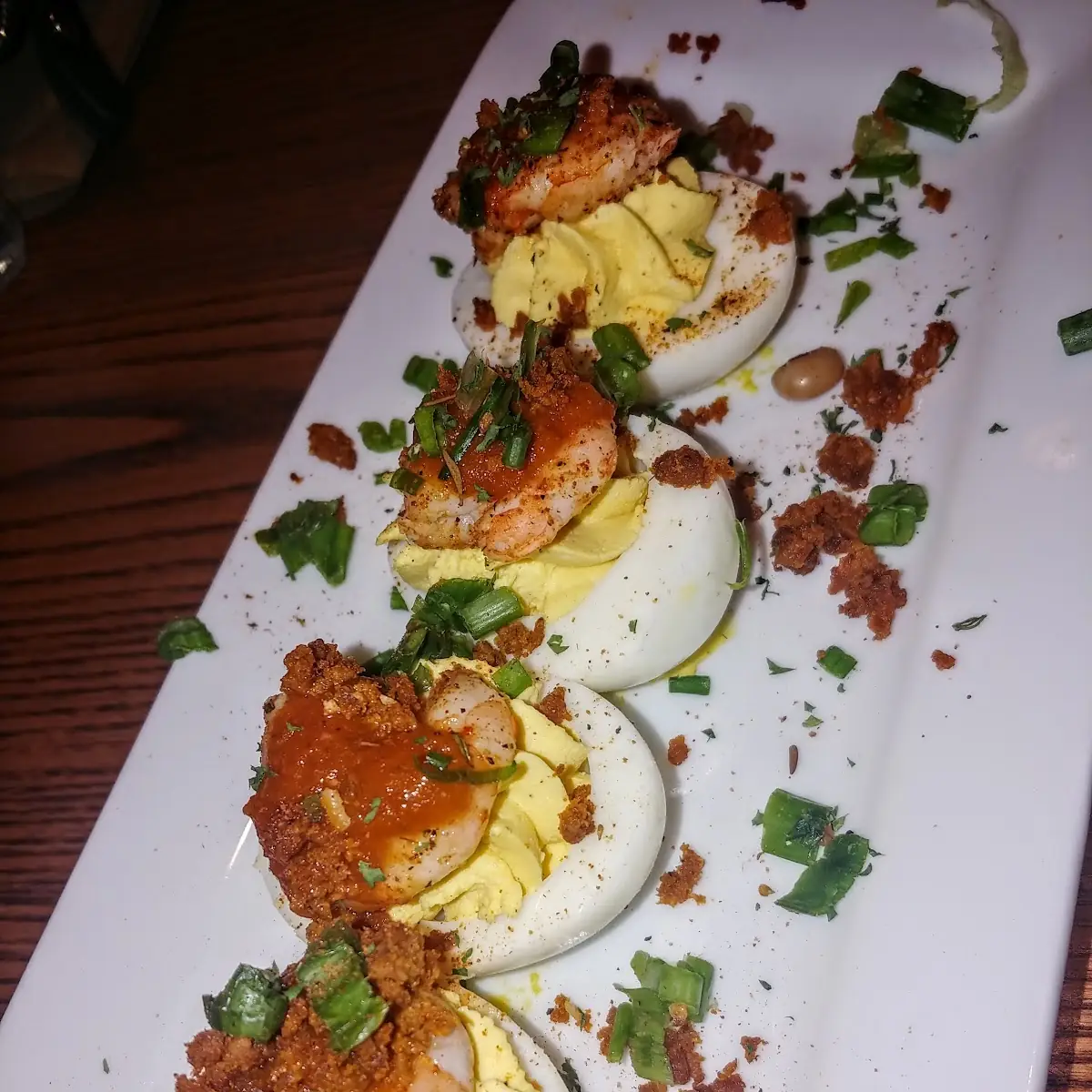Bayou Deviled Eggs