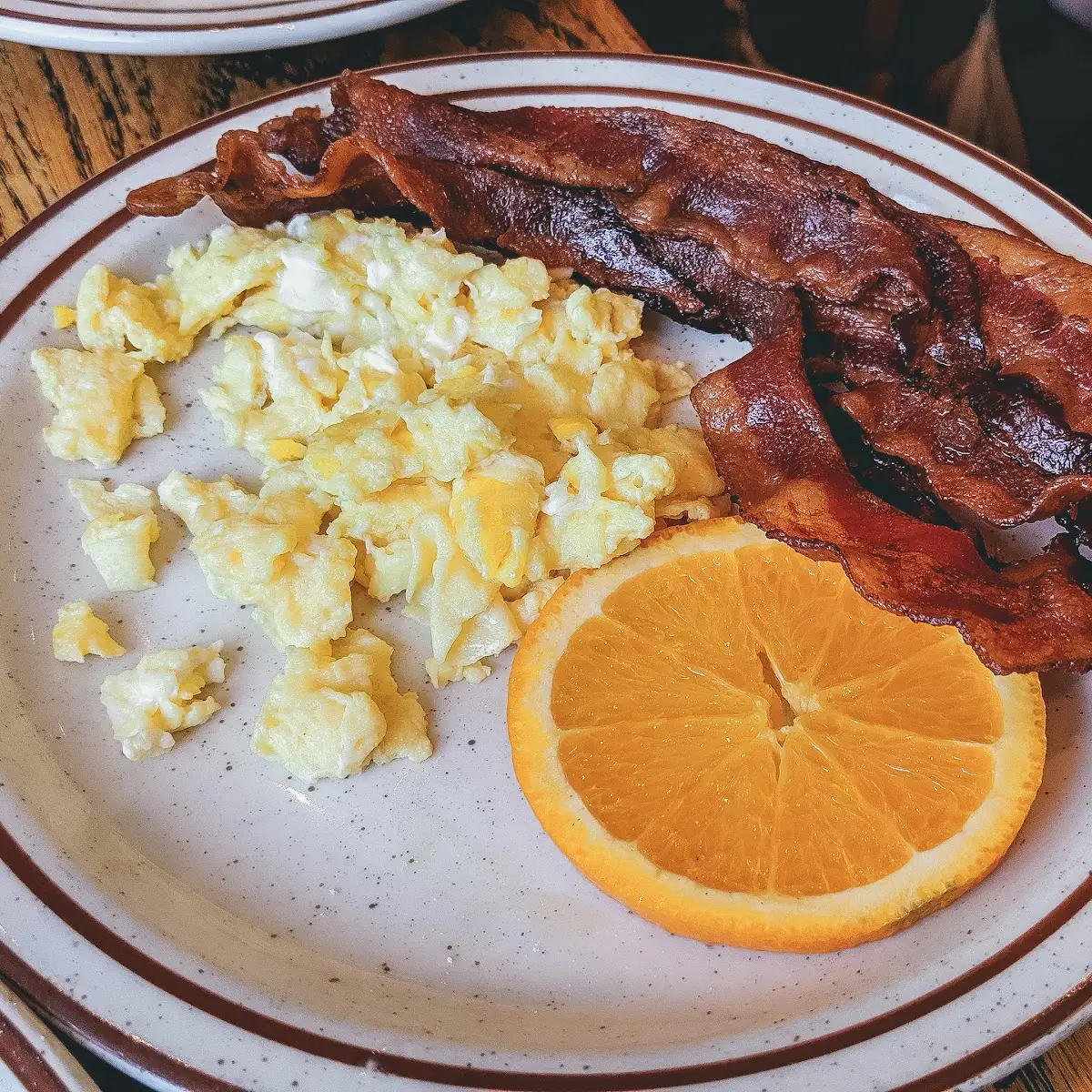 Two Eggs with Bacon