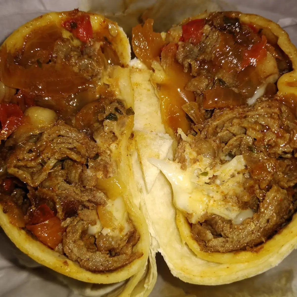 Philly Steak and Cheese Wrap