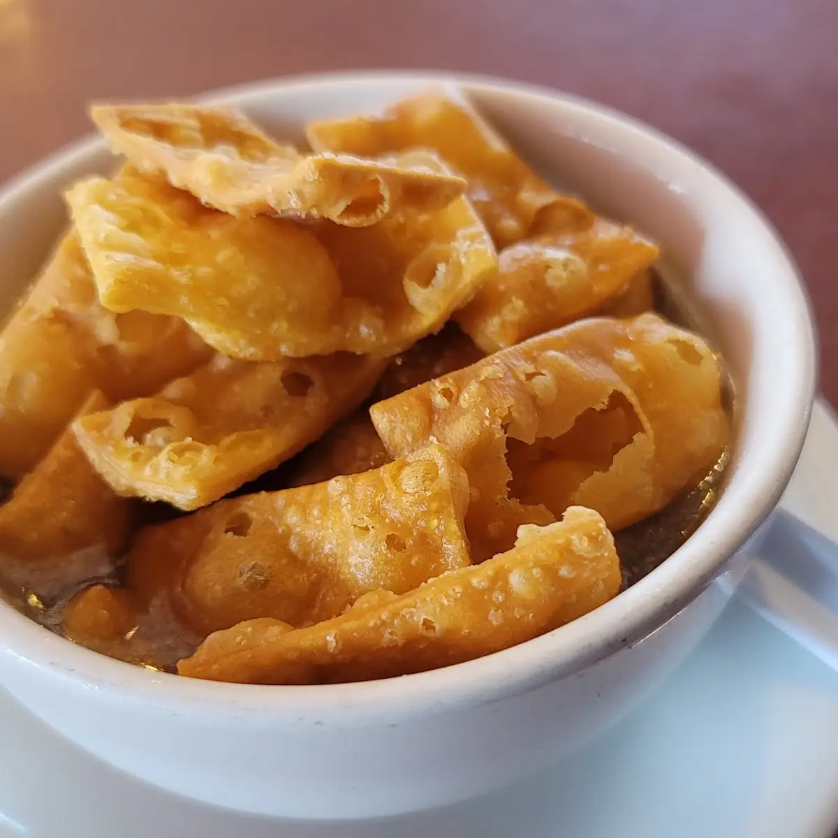 Crispy Noodle Soup