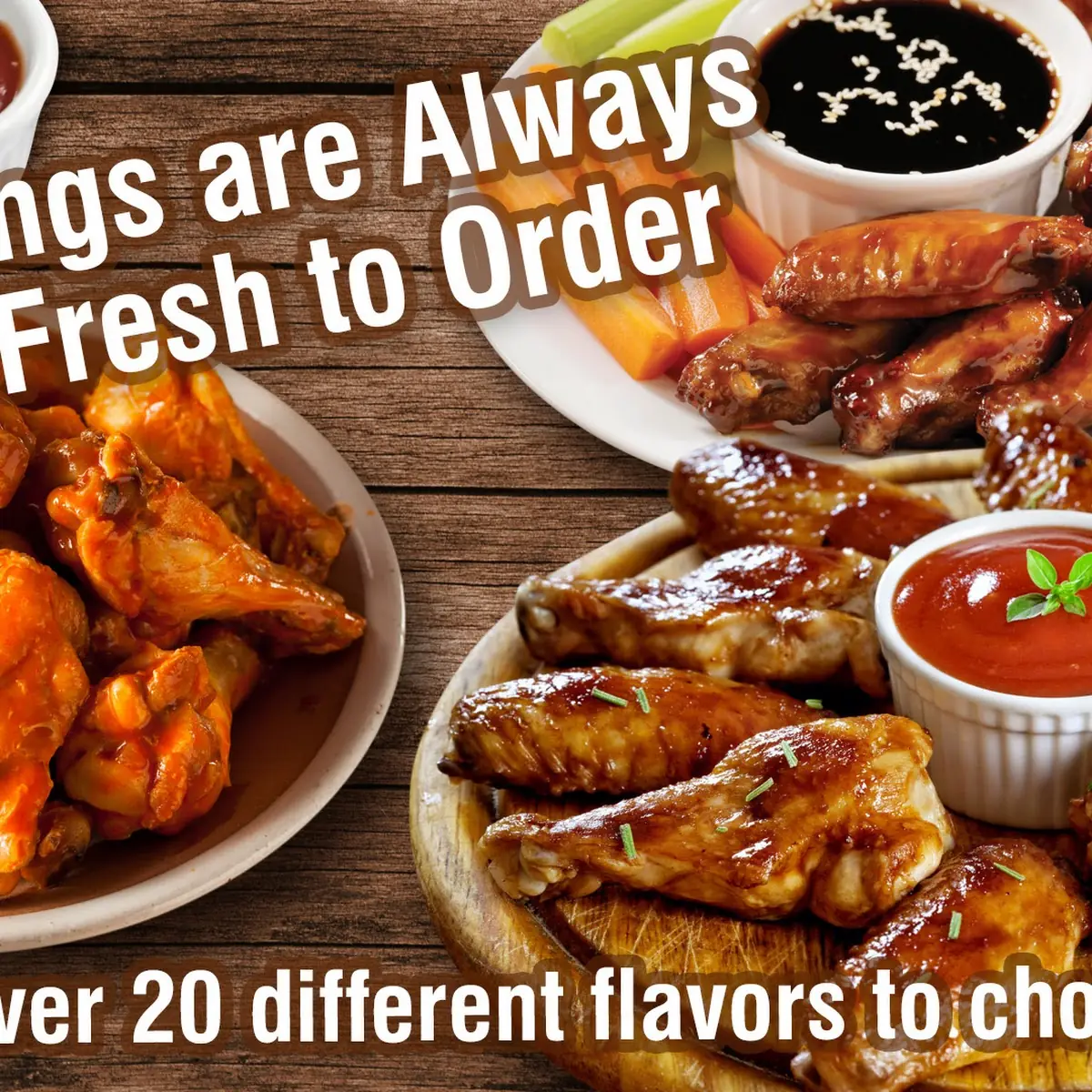 Wings Wings Only