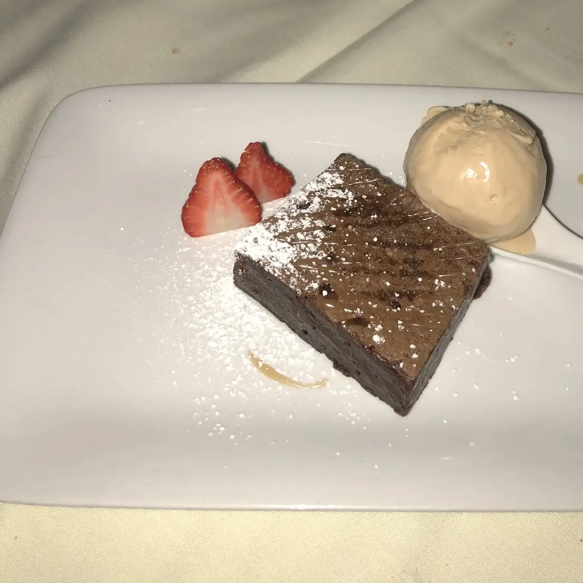 Chocolate Brownie with Salted Caramel