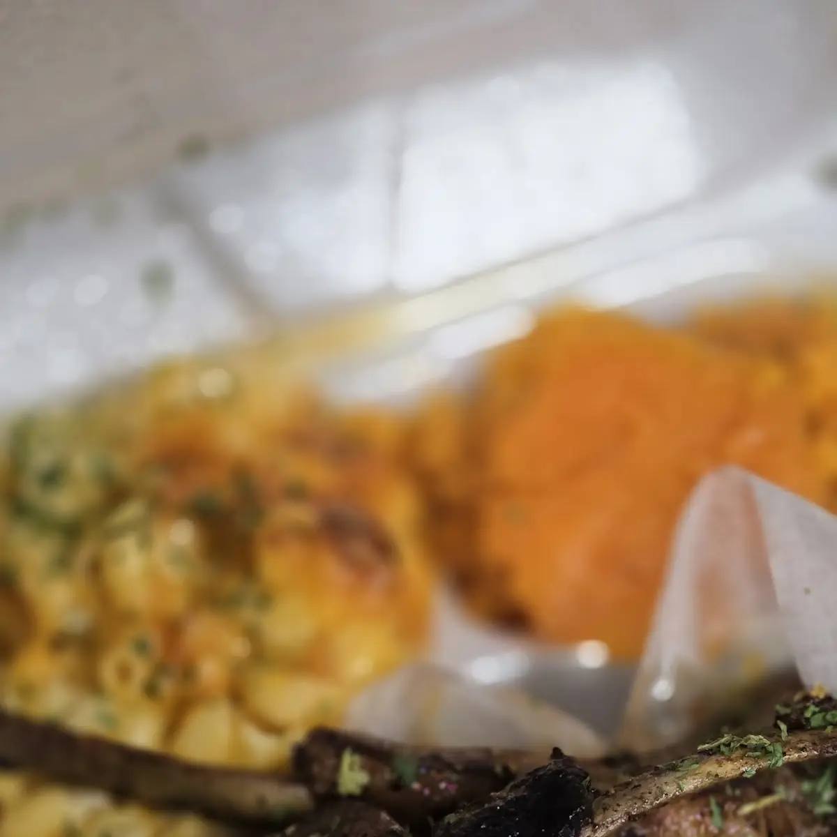 Lamb Mac and Cheese Yams