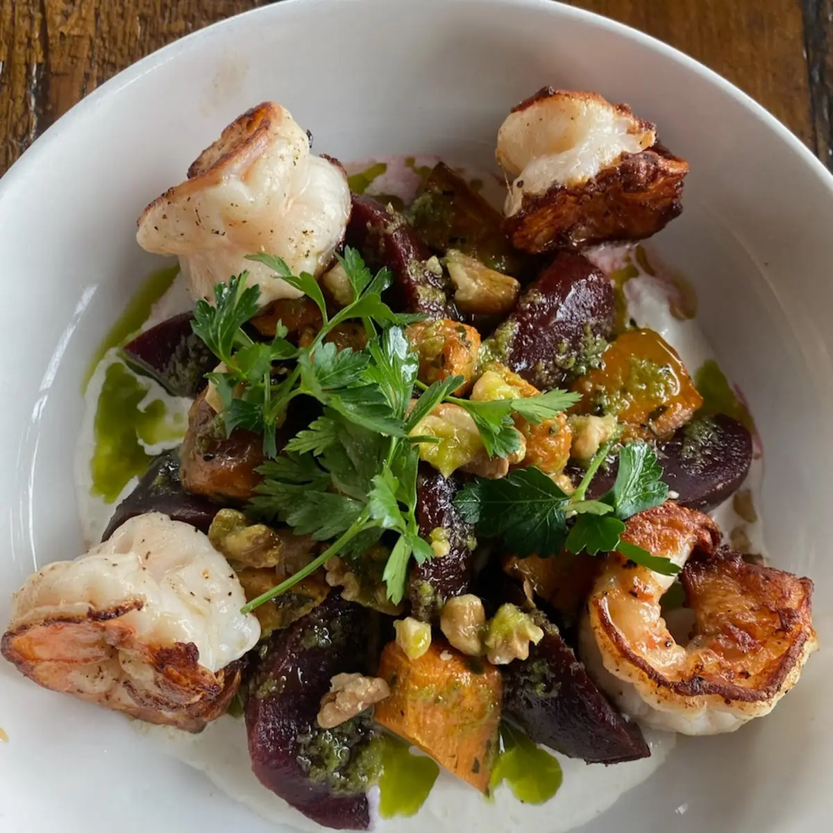 Grilled Shrimp Salad