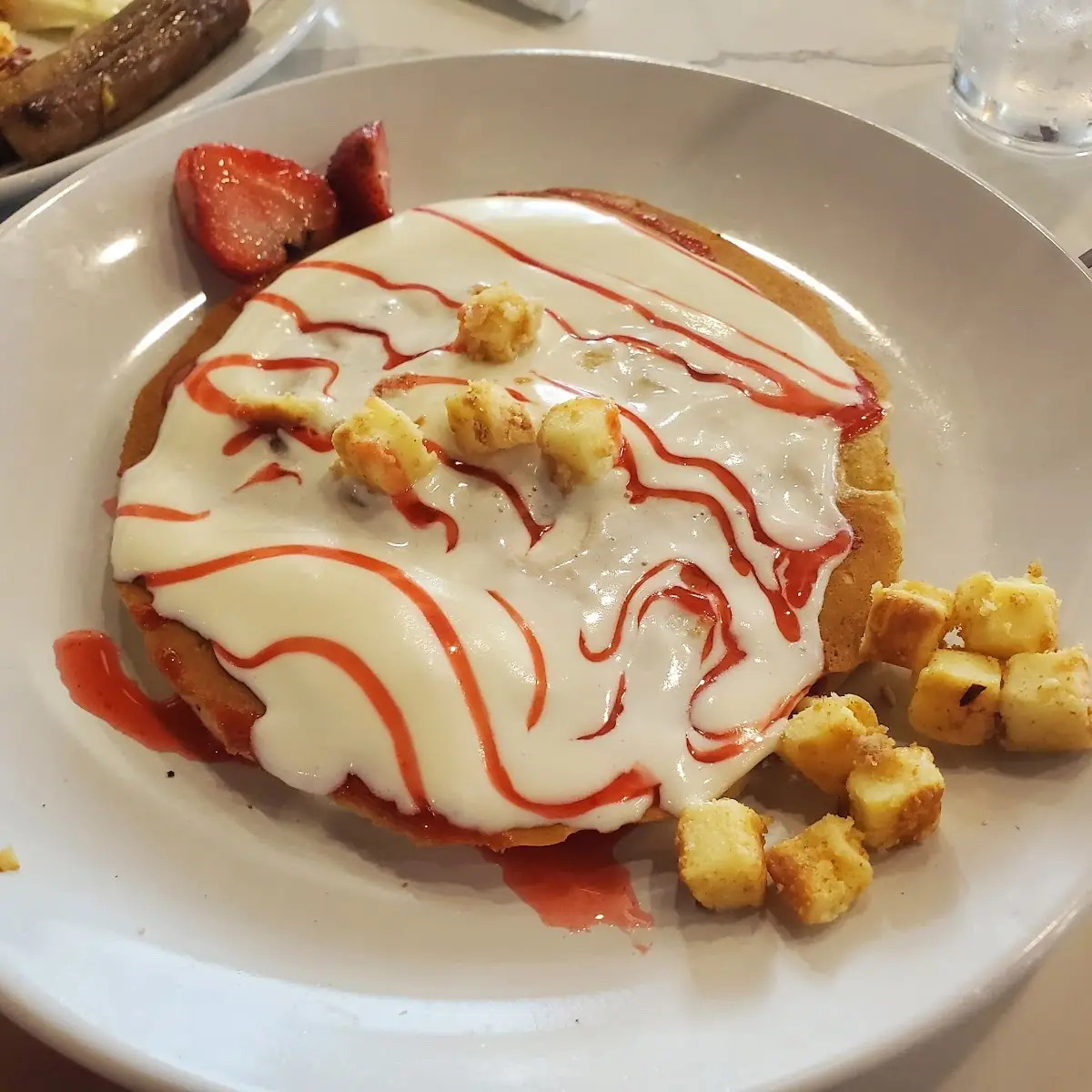 Strawberry Cheesecake Pancake