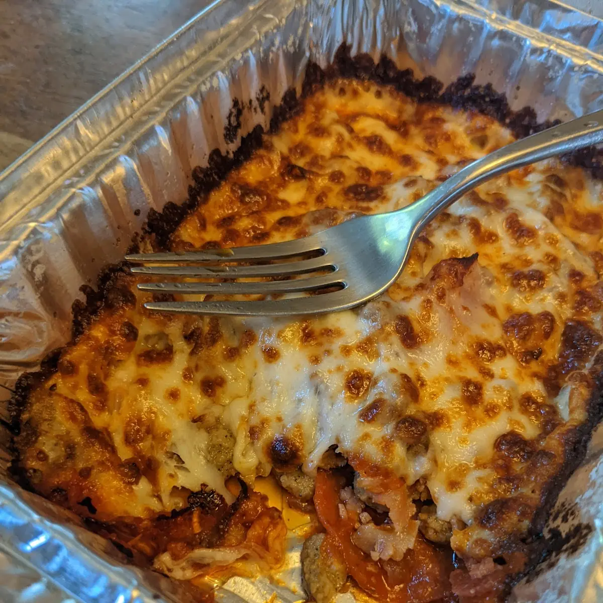 Monster Meat Pizza Bowl