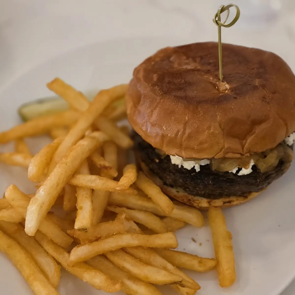 Fig Jam Burger
