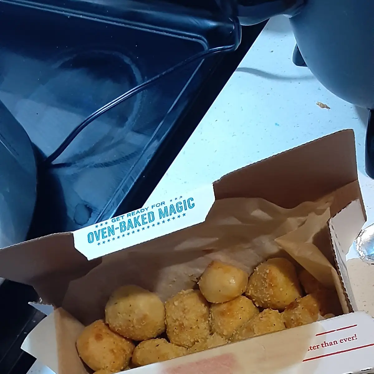 Parmesan Bread Bites with Marinara Sauce