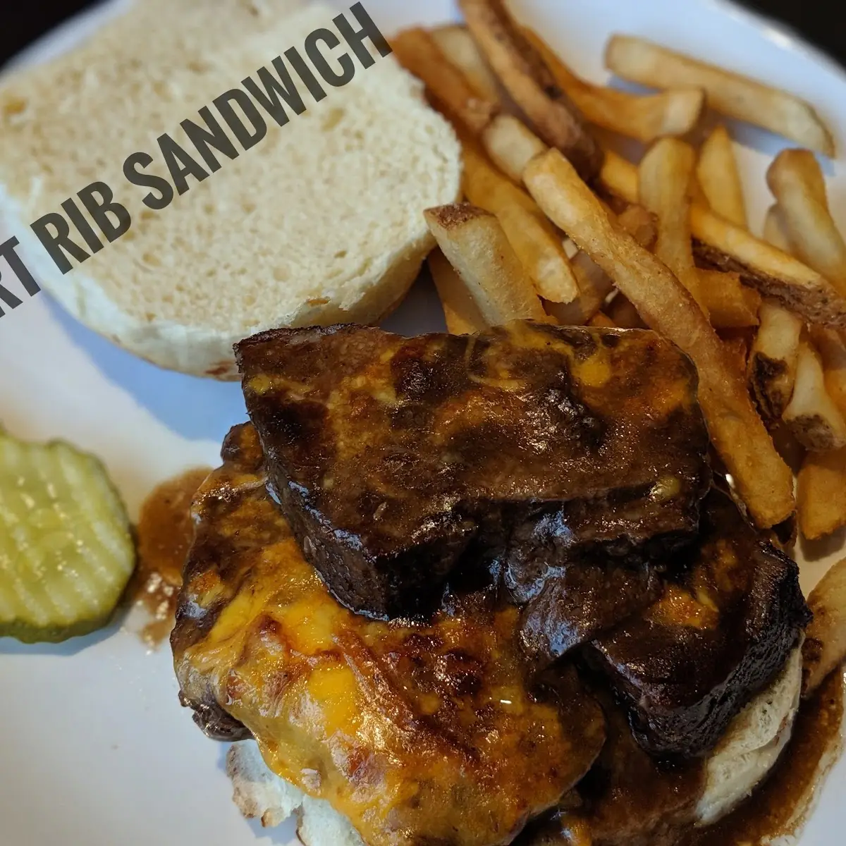 Short Rib Sandwich